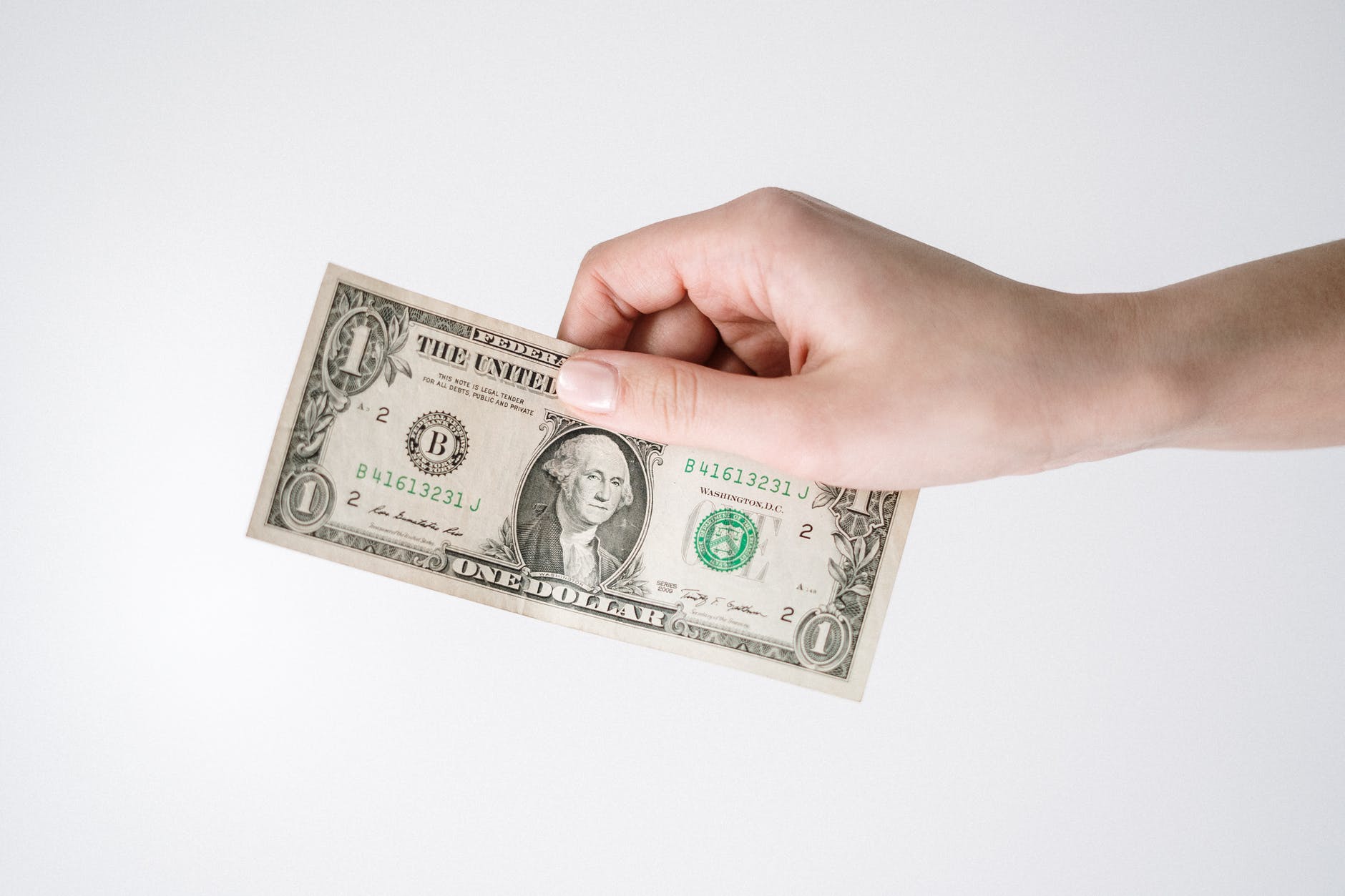 one dollar bill