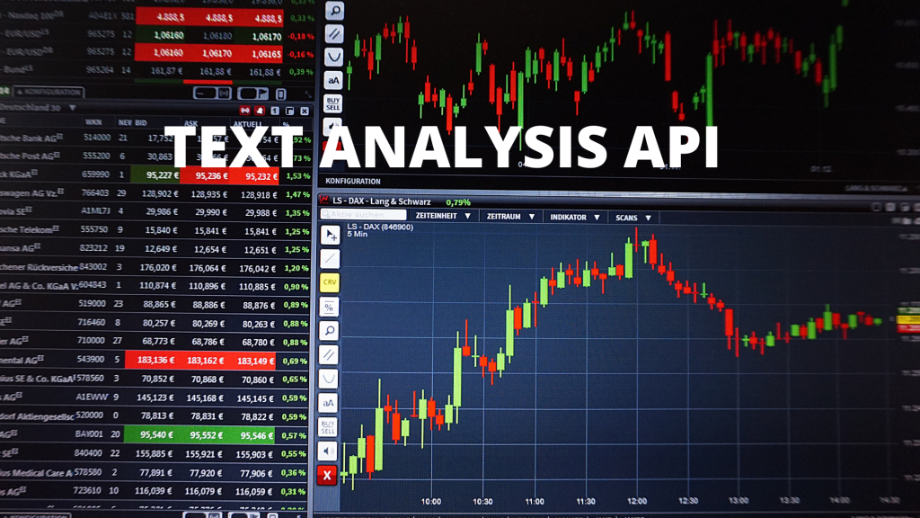 Is There Any Text Analysis API in JSON? – TheStartupFounder.com