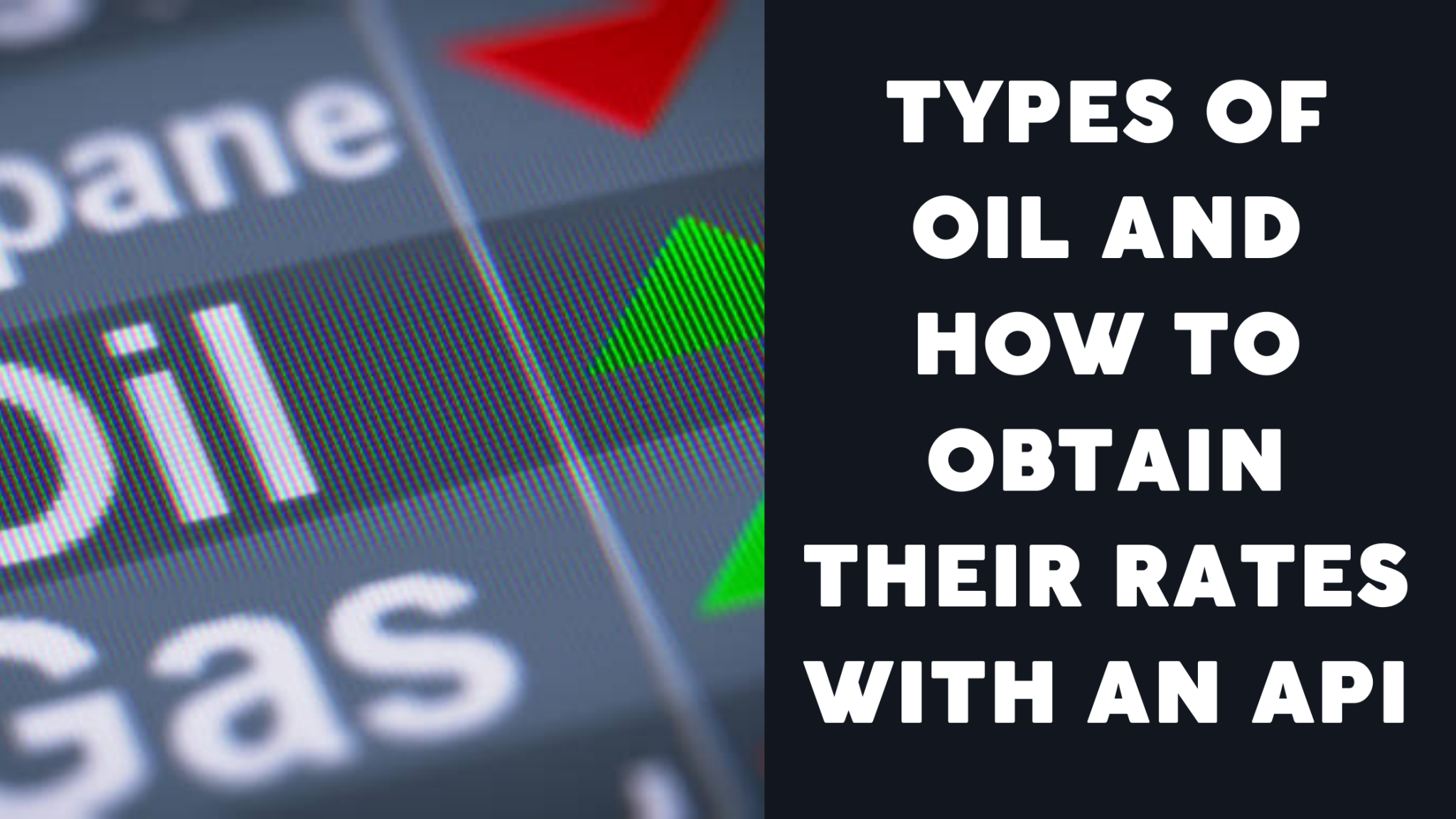Types Of Oil And How To Obtain Their Rates With An API ...