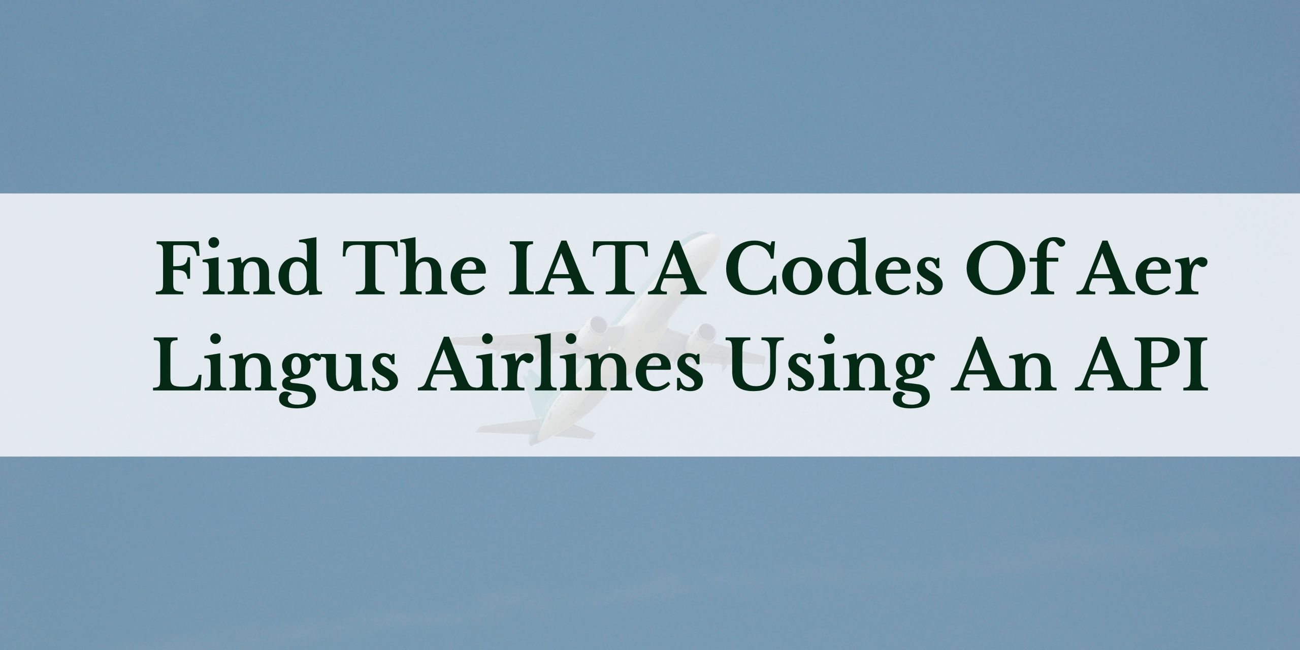 IATA Codes API