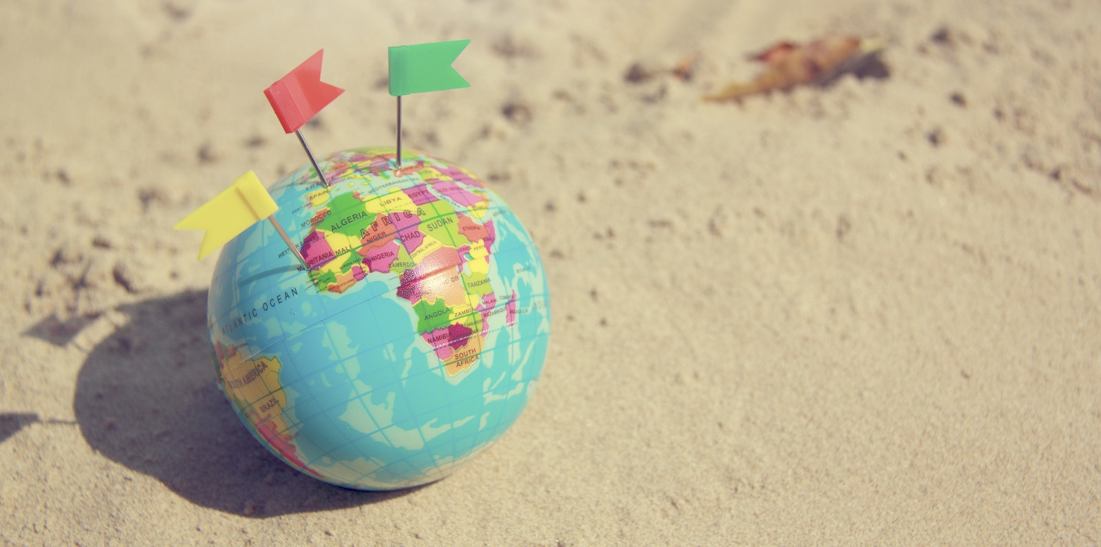 Globe on Sand
