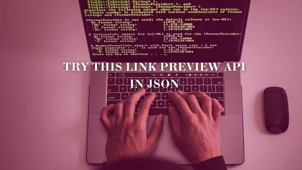 Try This Link Preview API In JSON