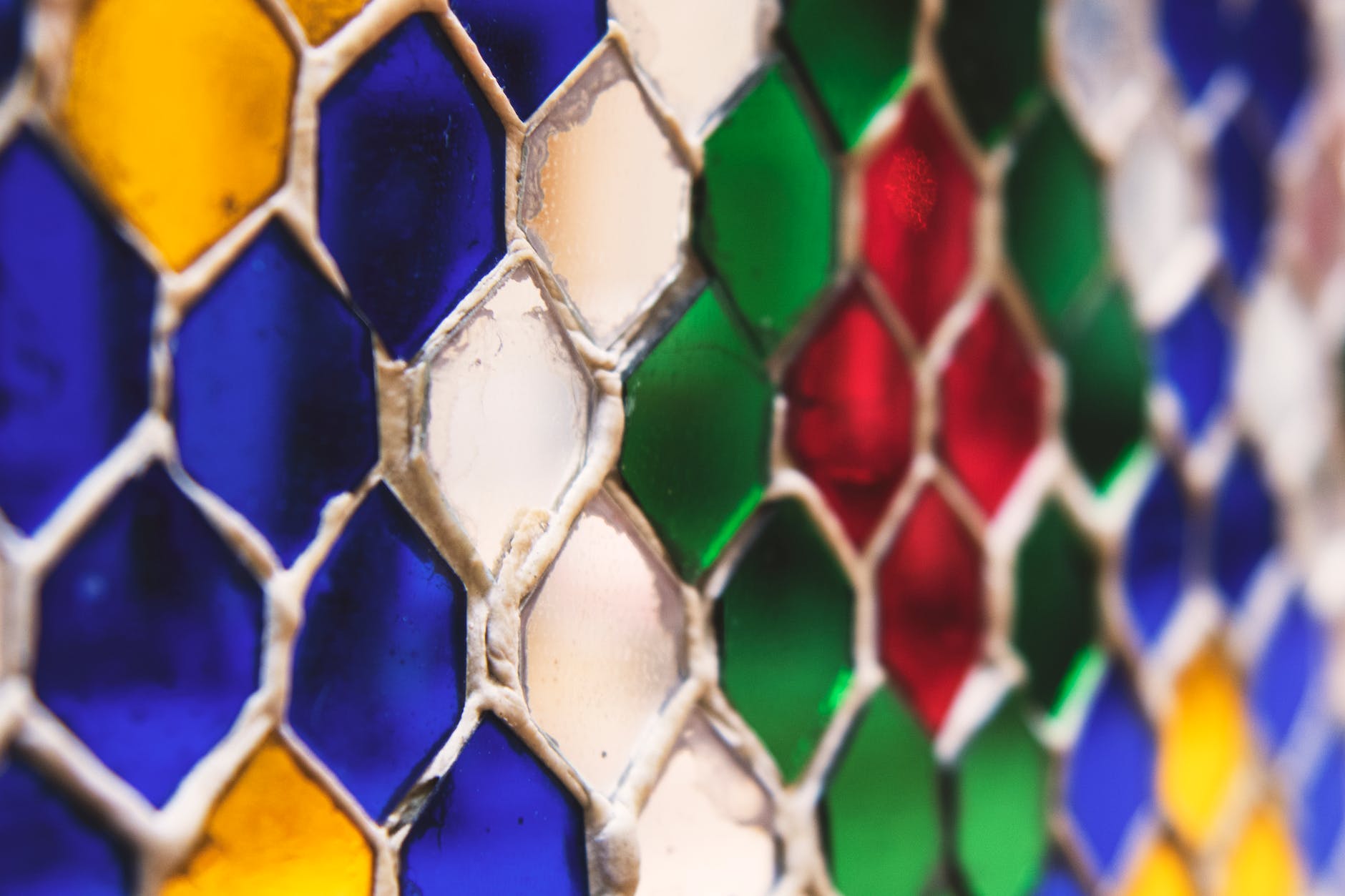 multi colored material