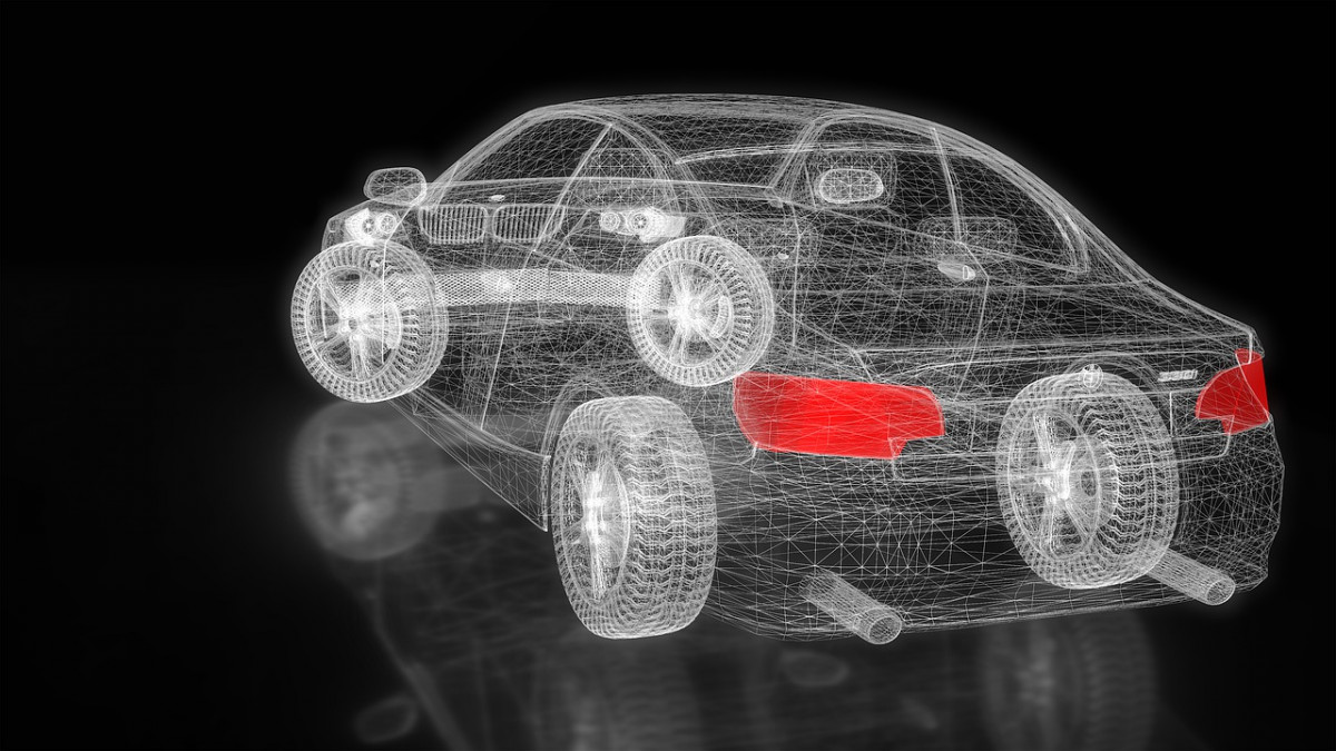 car, three-dimensional, vehicle