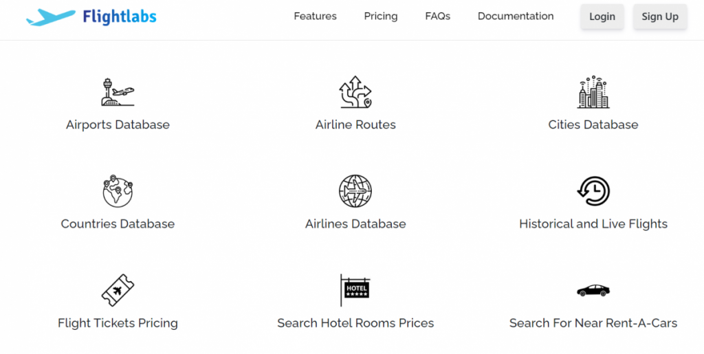 Airport API featured on flightlabs.com 