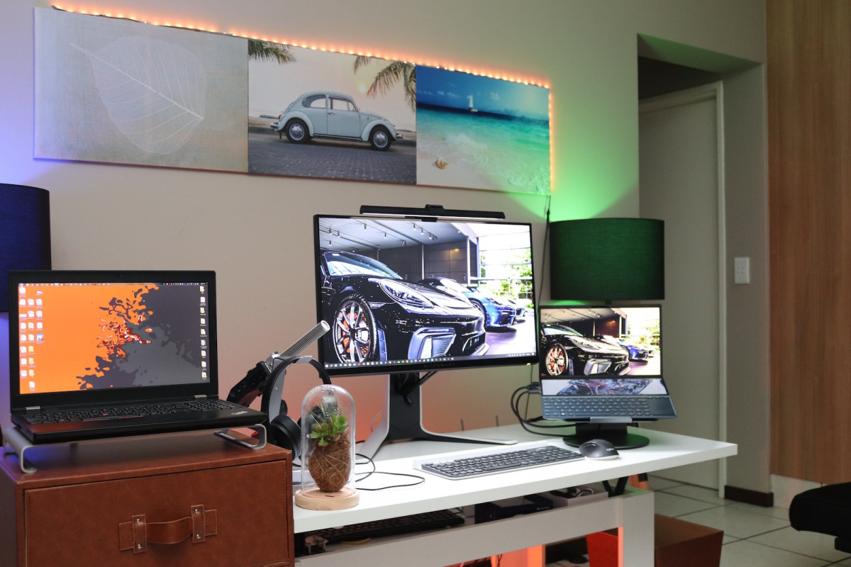 black flat screen computer monitor on brown wooden desk car specs lookup API