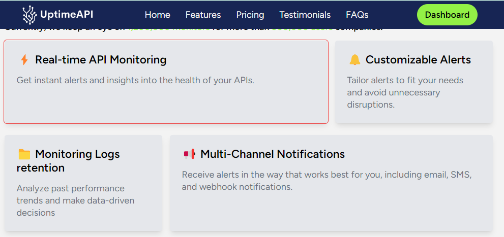 Uptime Features