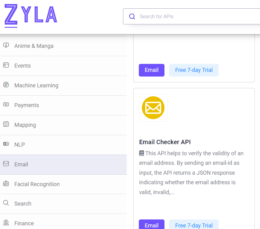 Email Checker API - Zyla API Hub