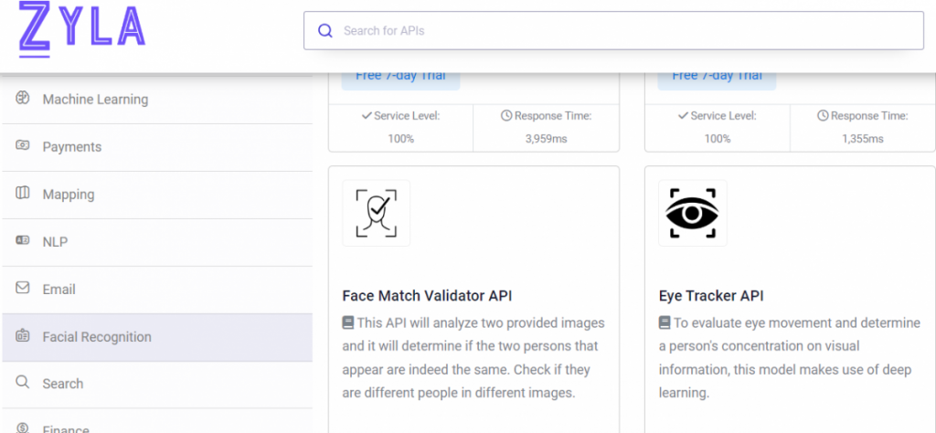Facial Recognition APIs on Zyla API Hub