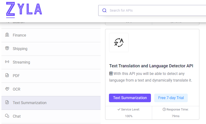 Text Summarization APIs on Zyla API Hub