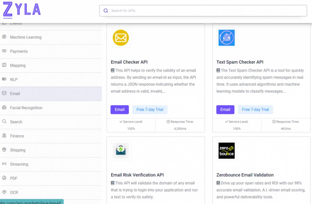 Mail Box APIs on Zyla API Hub