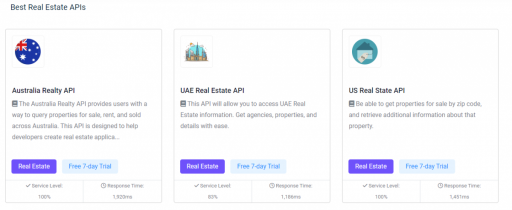 Real Estate APIs on Zyla API Hub